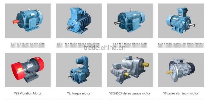 YS series 3-phase electric asynchonous aluminum motor