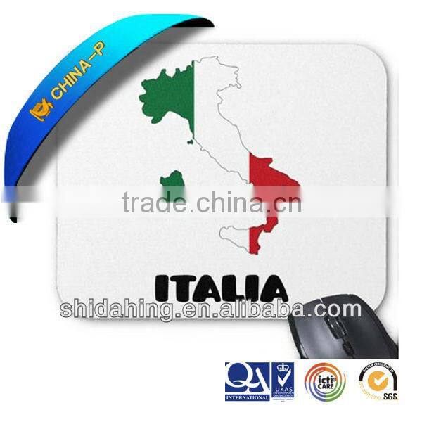 Promotional PVC Backed Mouse Pad with Large Words Printing Area