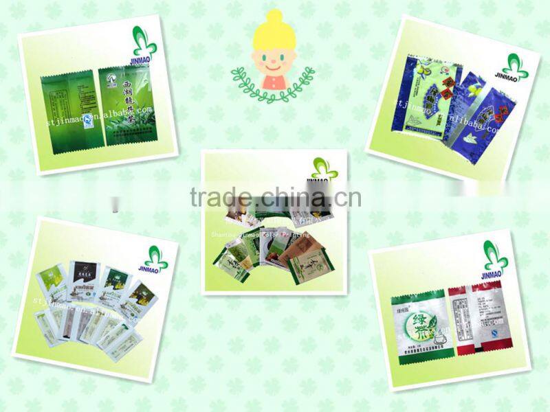 Center sealed washing detergent powder bags with factory price