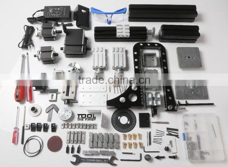 China supplier newest design Big Power Metal 8 In 1 With Bow Arm tool kit for hobby amateur