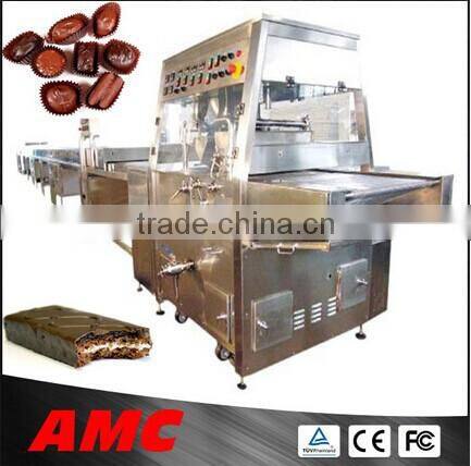Full Automatic Multifunctional Full Automatic Multifunctional Chocolate Enrobing Candy Bar Production Line