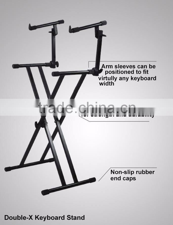 Professional double x style stand keyboard KS006DTL