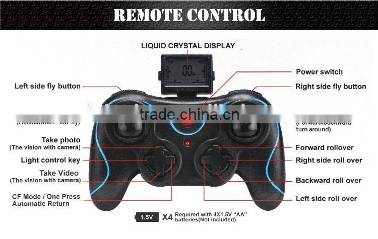 H6C F180 Hot selling 2.4g 4ch rc quadcopter with hd camera rc drone with camera