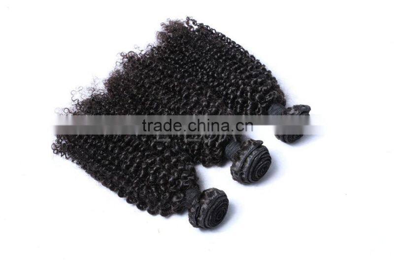 Kinky twists Peruvian virgin hair, Afro kinky curly human hair weave