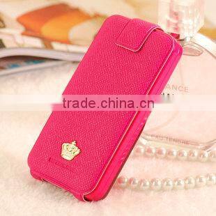 skin for phone,Crown Rhinestone wallet skin covers for iphone 4 4s 5 5g case