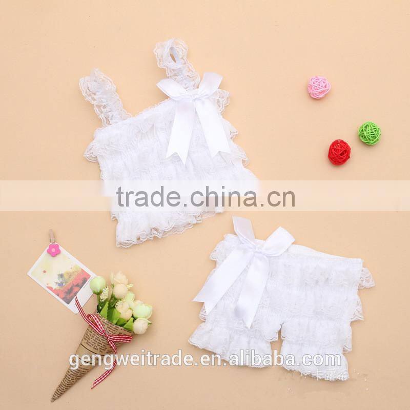 Baby clothes baby girls outfits baby romper sets (romper +pants)