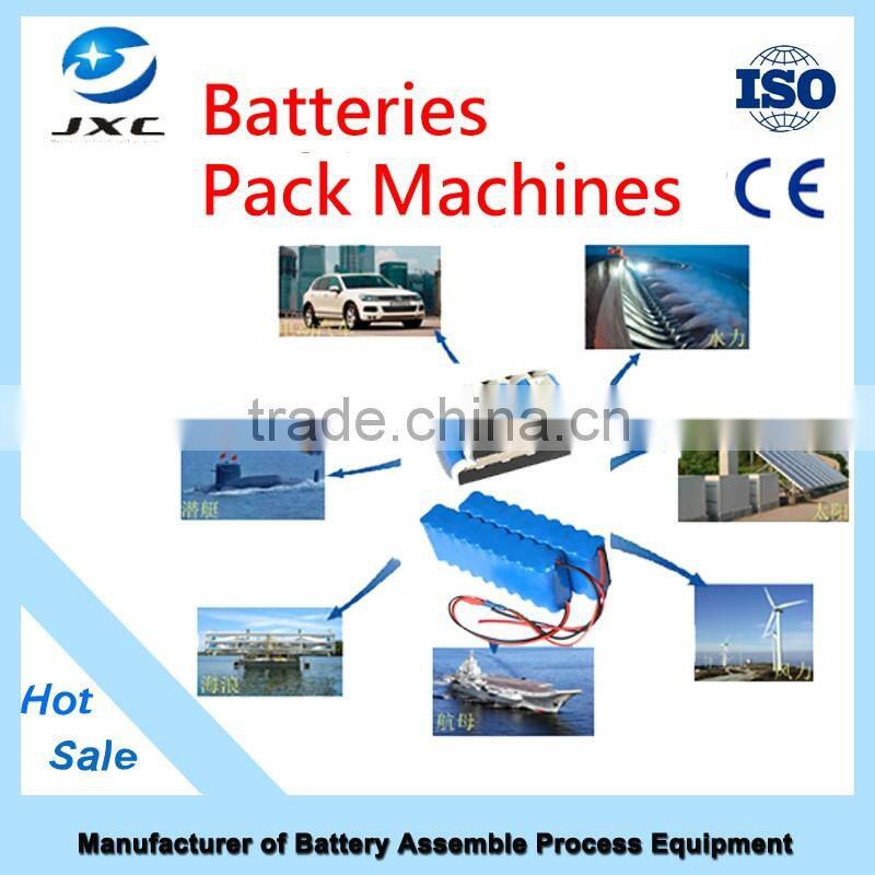 Semi-Automatic Spiral Cylindrical Battery Pack Battery Making Process Spot Dot Point Welding Welder Machine