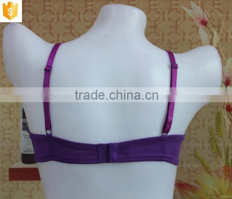 Hot purple women bra,sexy lace lady bra