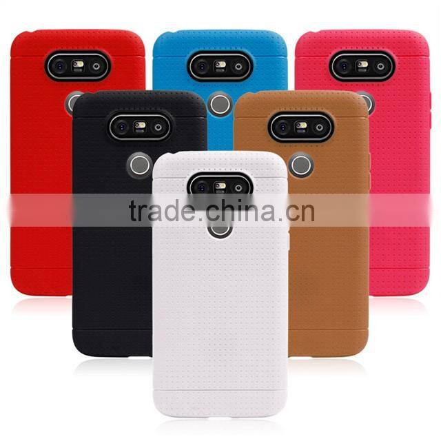 Hot Sale Honeycomb TPU Back Cover for LG G5
