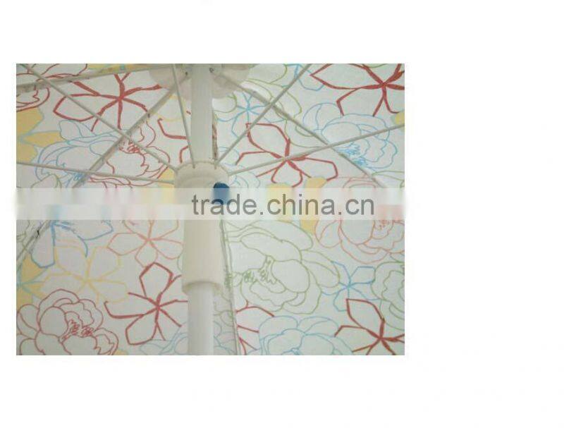 Polyester Fabric Beach Umbrella/ Fold umbrella