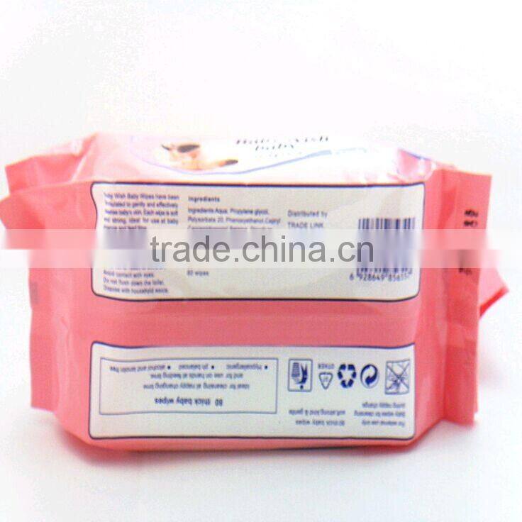 VGERGER 100% cotton hot selling supplier good price baby wet wipes