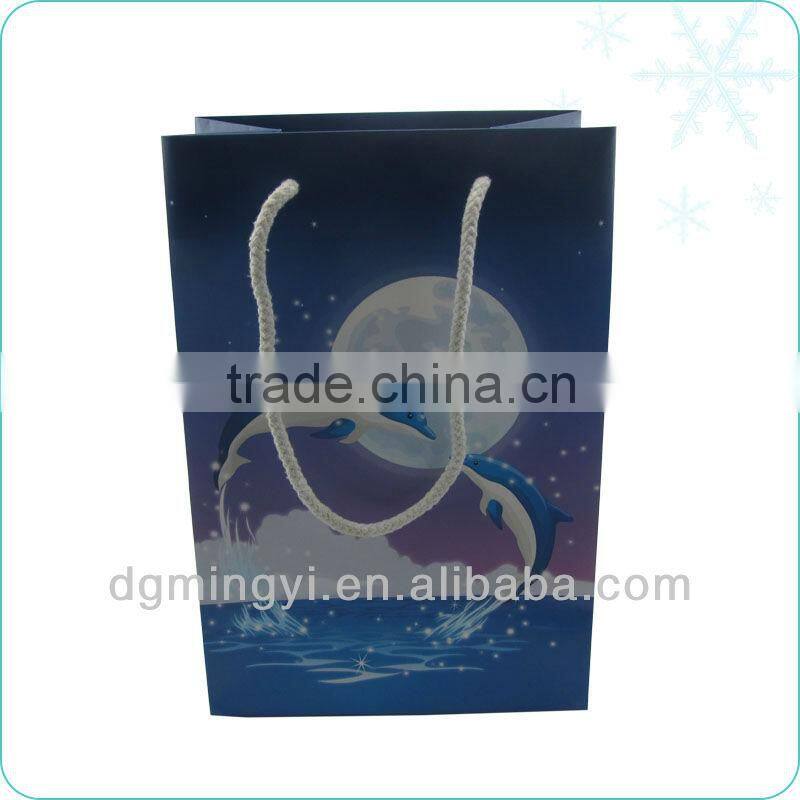 gift paper bags with handle, shopping paper bag, craft paper bag