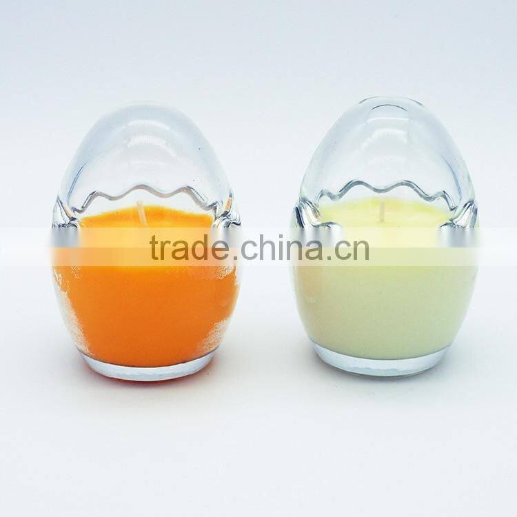 egg shape scented candle/aroma candle/perfume candle