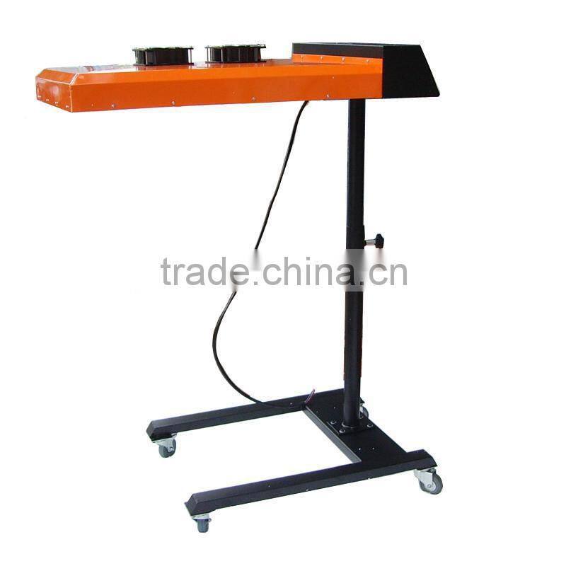 CE Proved ND602 silk screen printing Flash dryer for screen printing adjustable stand t-shirt baking area 20" *24"