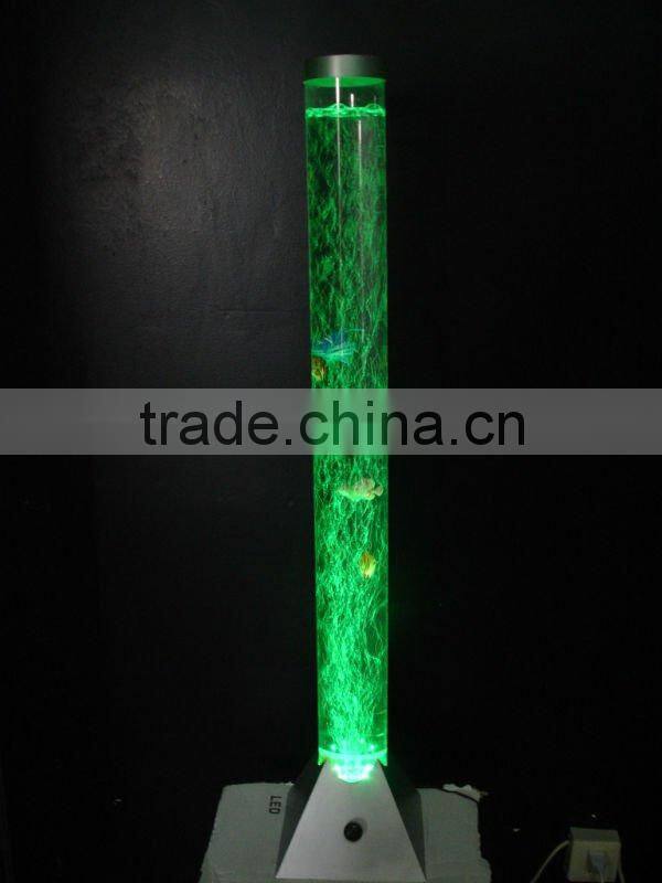120cm led large bubble fish lamp with remote control, sensory light novelty