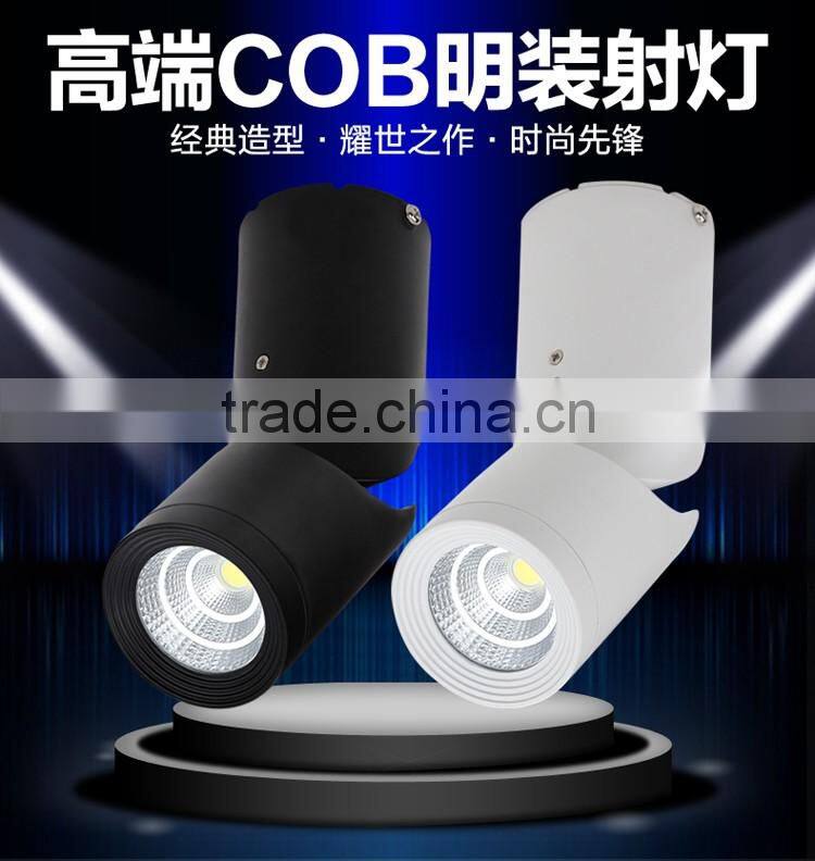 Surface Mount High quality LED Downlight COB 10W LED Spotlight Track Lights