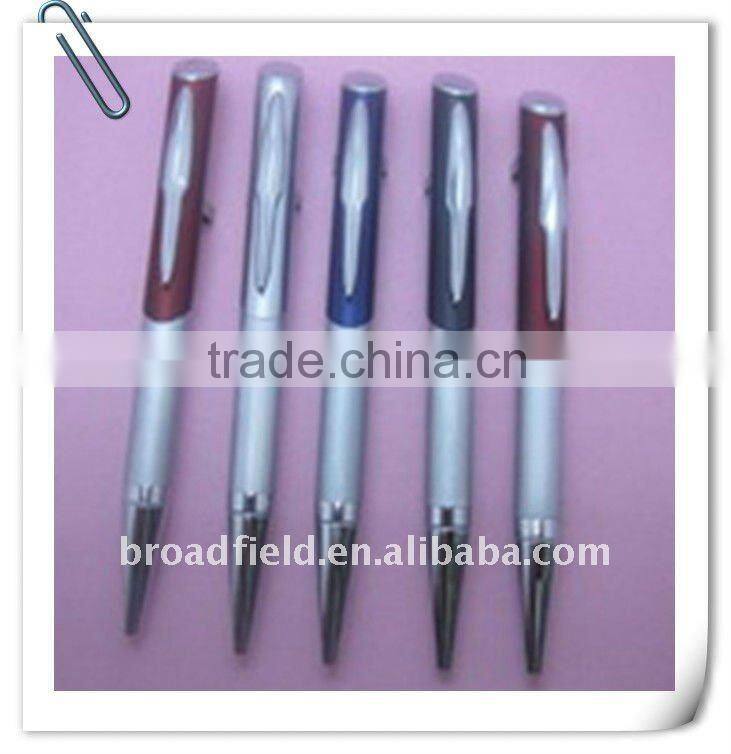 2012 metal pen clip design for promotion