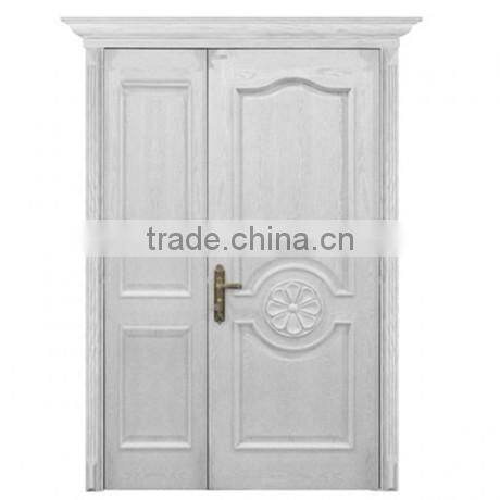 Wooden Doors Design Modern Wood Veneer Interior Framed Door