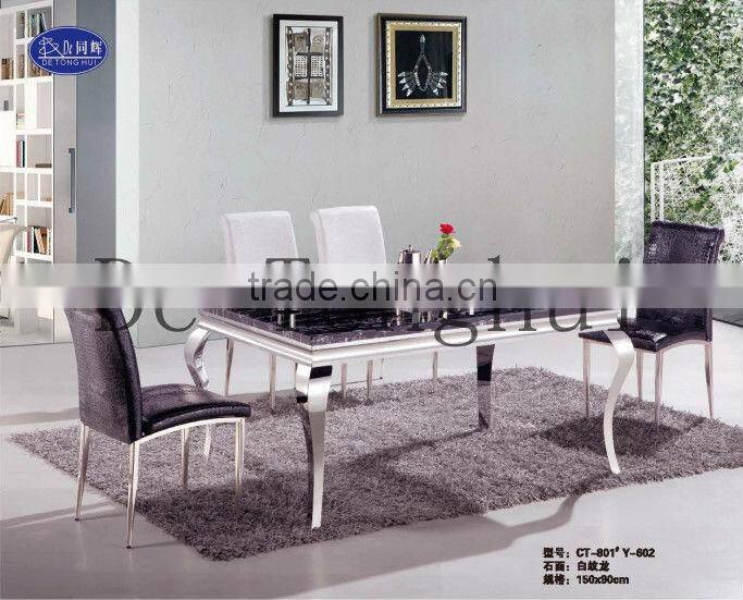modern furniture dining set CT-801# Y-602#
