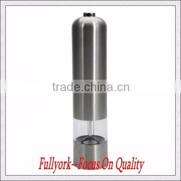 Electric Stainless Steel Salt Pepper Mill Grinder As Seen On TV Electronic Grinder