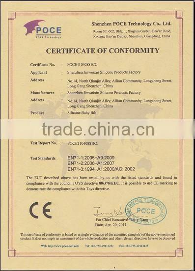 2014 china supplier bib wholesale where to buy cartoon baby bibs Newly Food Grade Comfortable & Soft Silicone Baby Bib