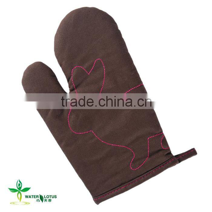 home custom plain heat resistant cooking gloves