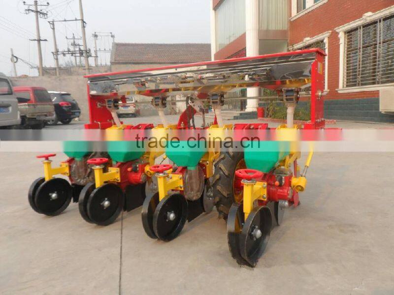 farm machines 2 row corn bean peanut seed drill for walking tractors