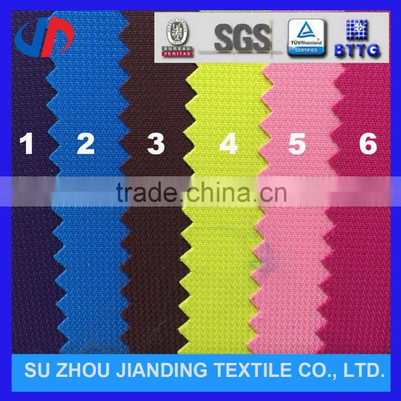wholesale 100% polyester striped oxford fabric with pu coating