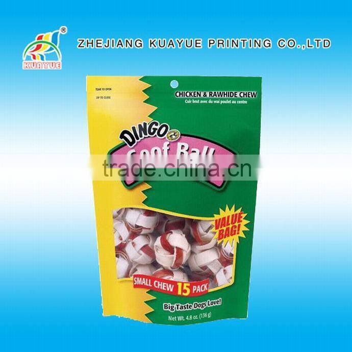 Customized New High Quality Plastic Pet Pouch
