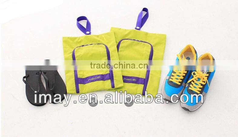 Easy take foldable shoes bag
