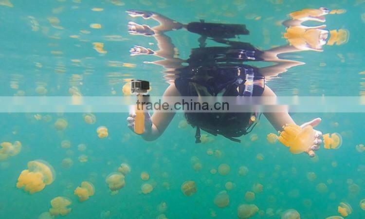 Fashional wireless mini underwater monopod selfie stick floating stick in tripod