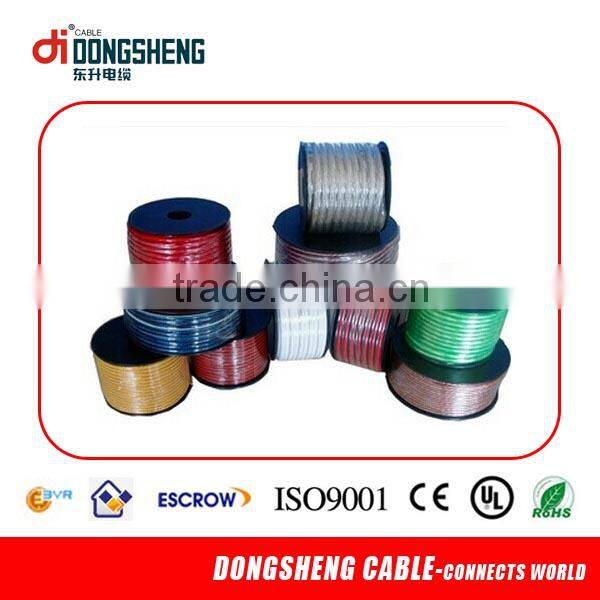 Jacket PVC Red and Black Speaker Cable