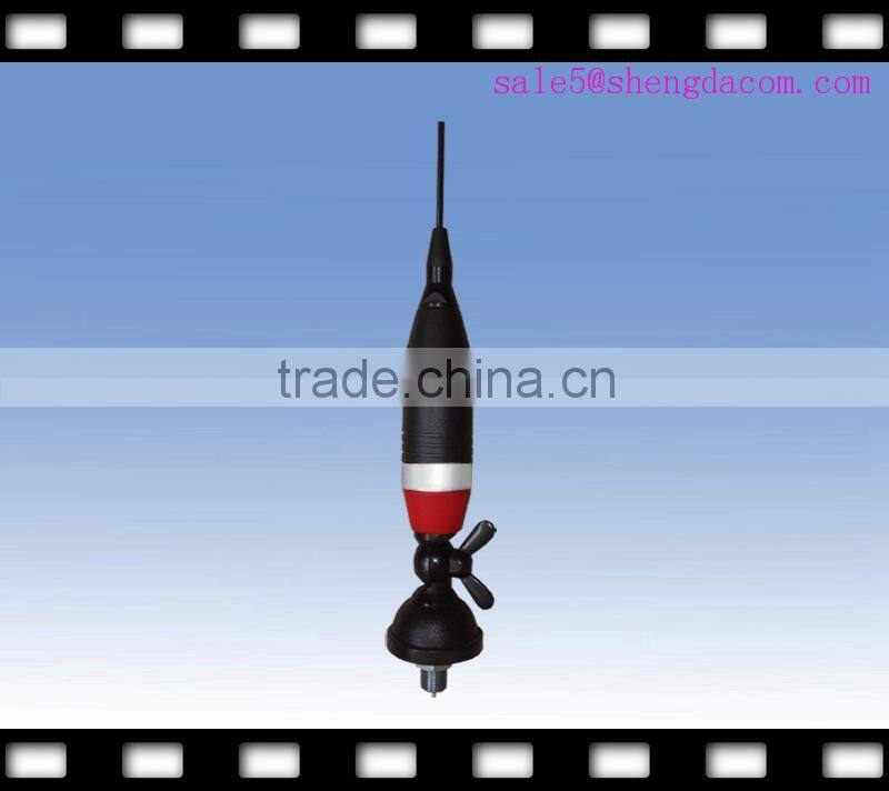 27mhz CB Antenna with spring barrel with magnetic base mount with folded whip