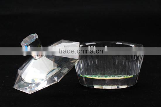 Transparent Crystal Gift Crystal Casket for Home Decoration