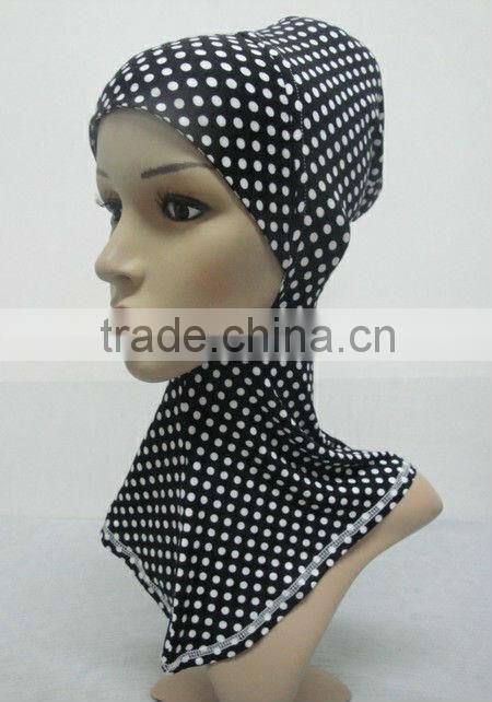 C042 new style print ninja inner underscarf,full underscarf to cover neck