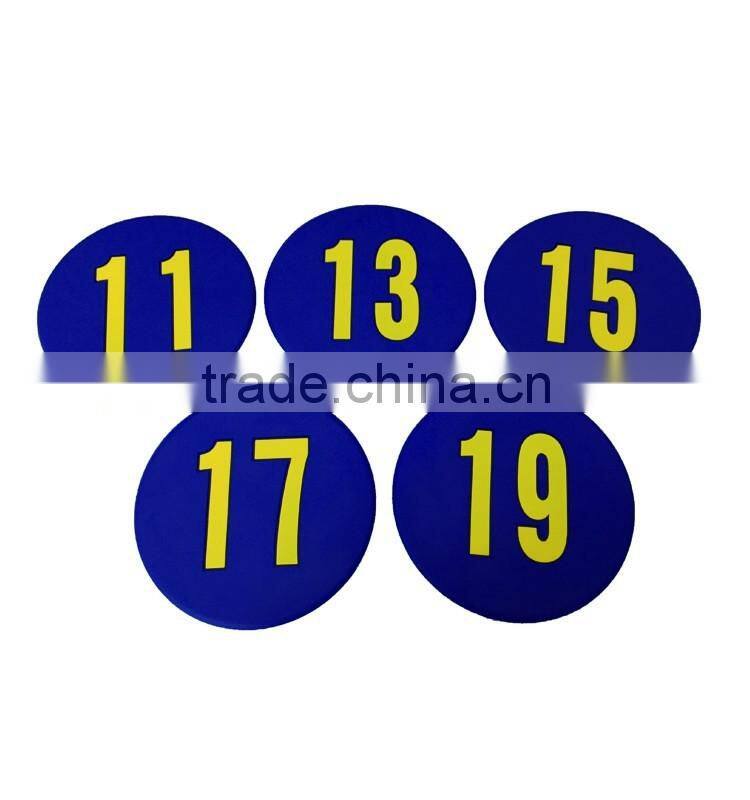 11-20 round small number mark cards