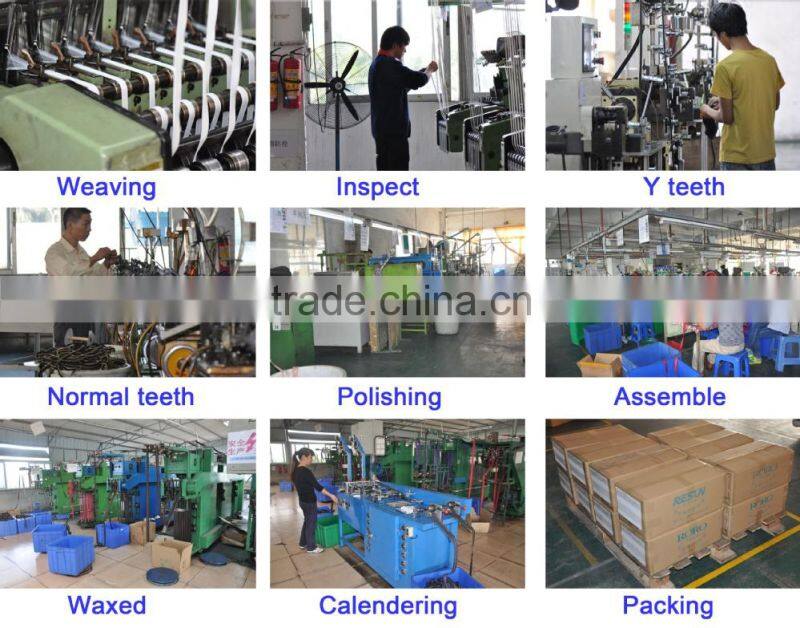 RORO1411116 No.5 fashion red nylon zipper with open-end