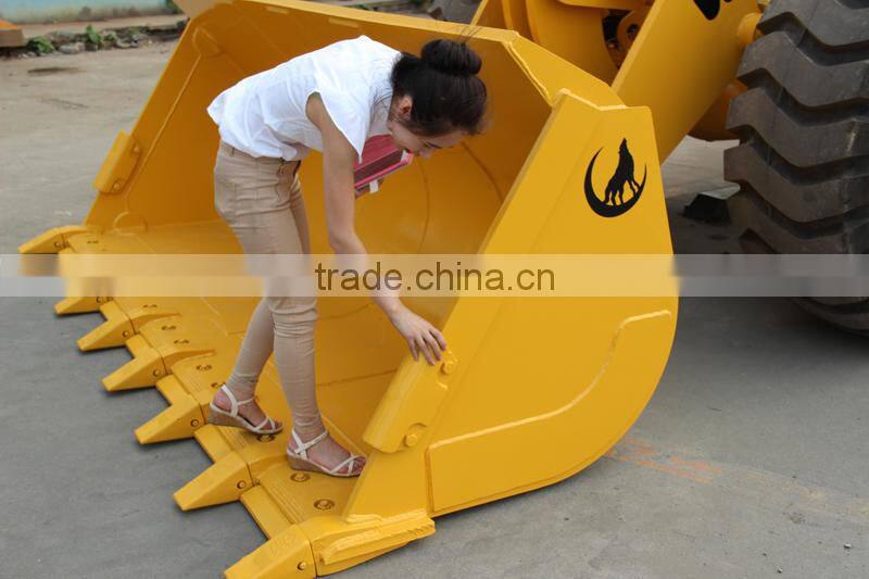 5T wheel loader 220HP construction loader