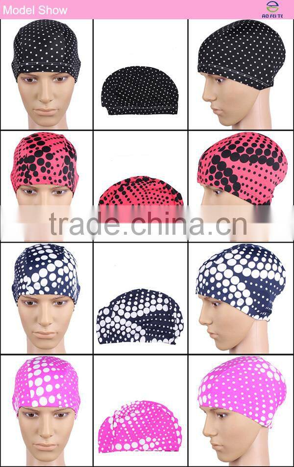 Hot sale nude swimming cap swim cap for long hair japanese mesh swim cap