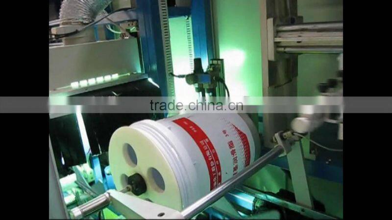 Automatic Single Cylindrical UV glass screen printing machine rotary silk screen printing small screen printing machine