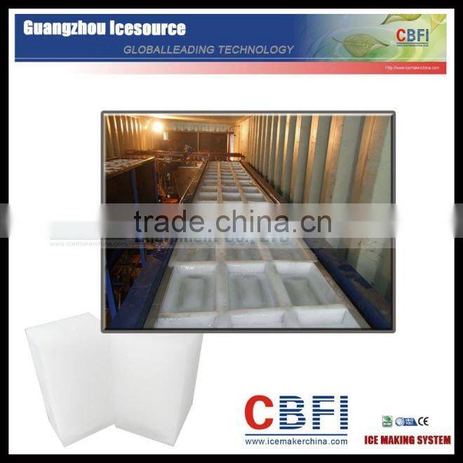 block ice making machine produce ice for fishing, cooling, low temperature