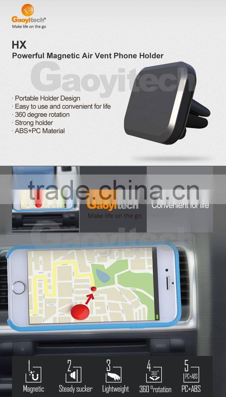 Alibaba express China factory supply hot sales magnetic Car Air vent smartphone Holder (HX)