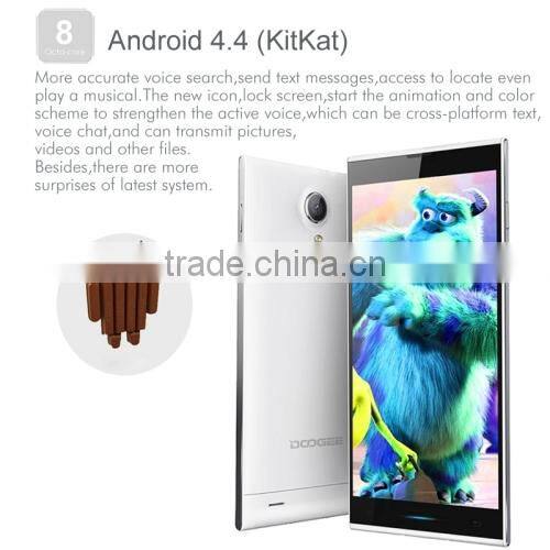 Original DOOGEE DG550 16GB White, 5.5 inch 3G Android Android 4.2.9 Smart Phone