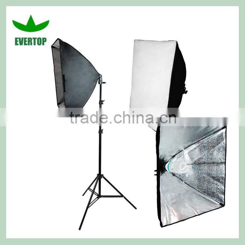 TS-SLK01Photo Studio Continuous Single Lighting Softbox Soft Box Light Stand Kit