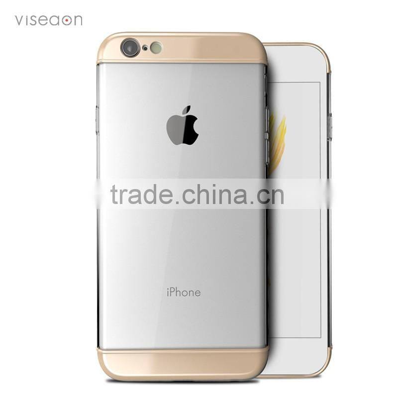 3 in 1 transparent mobile phone cover for iphone 6
