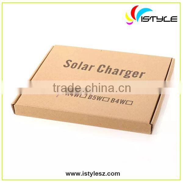 3.7W PU case solar panel , Hot Sale Fashion Portable solar chargers