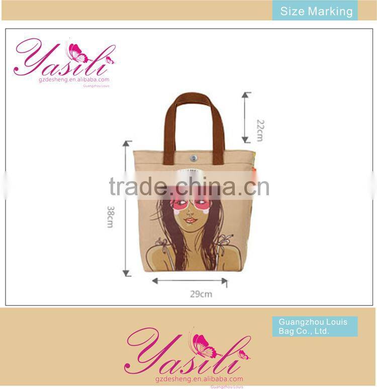 good quality cotton canvas bag factory wholesale canvas bag big brands in ladies bags