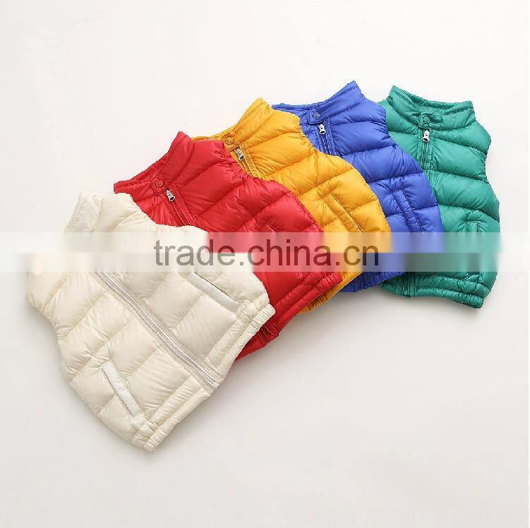 kids winter orange wear set winter kids micro polar fleece vest