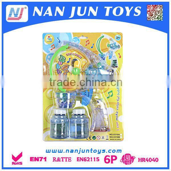 Automatic Lovely Cartoon Dolphin Bubble Gun With Light and Music Safe kids toys