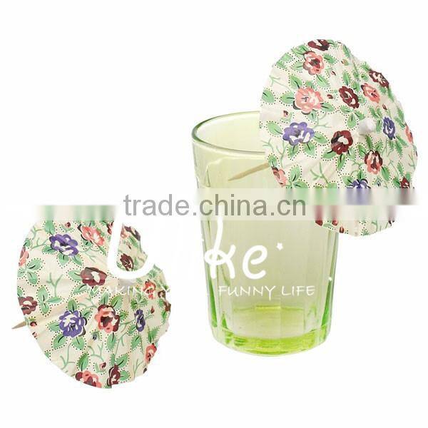 Cocktail Parasols stick use for cake toppers, in drinks and on sandwiches graduation decoration
